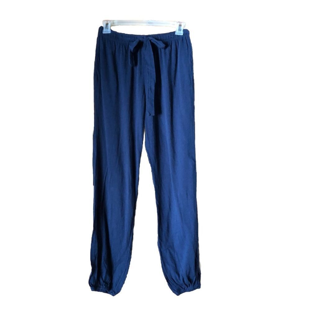 Eberjey Cozy Time Joggers Lounge Pants Navy Blue - XS